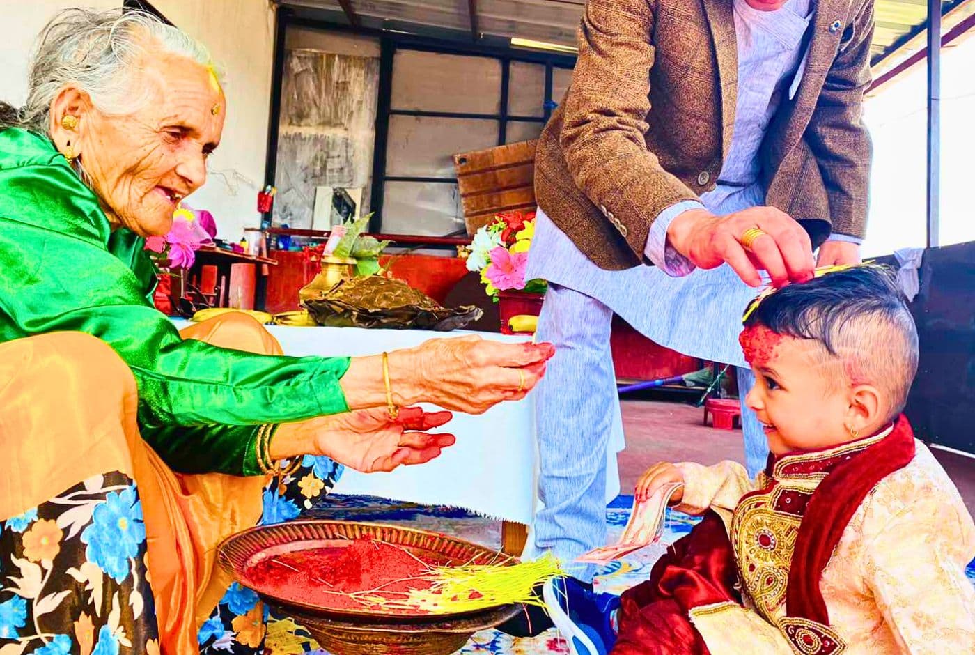 Dashain celebration